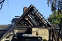 Grossfeuer Einfamilienhaus Siegburg Muehlengrabenstr P1311